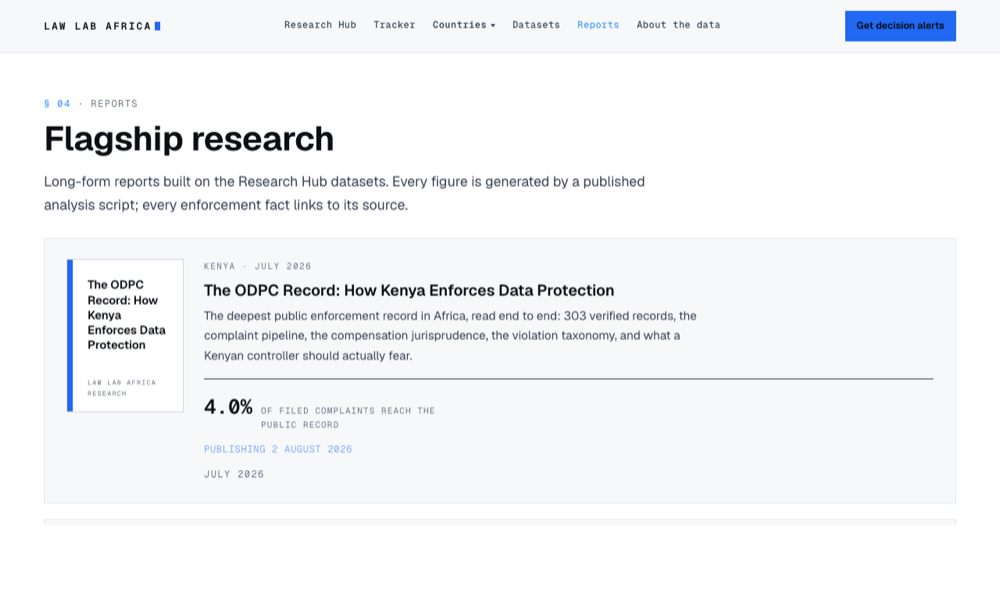 The research reports shelf